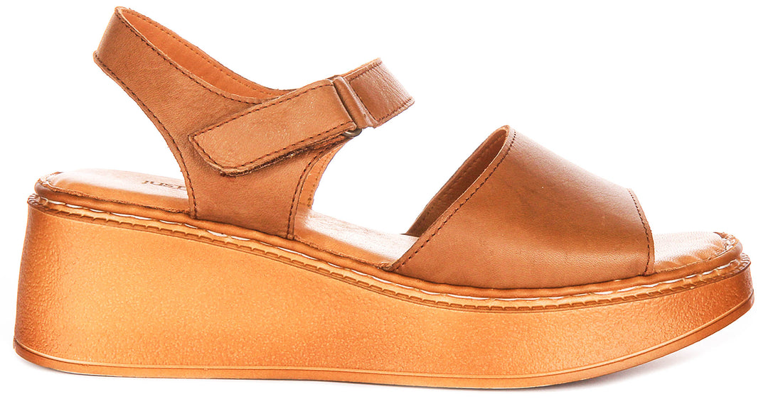 Justinreess England Petal In Tan For Women