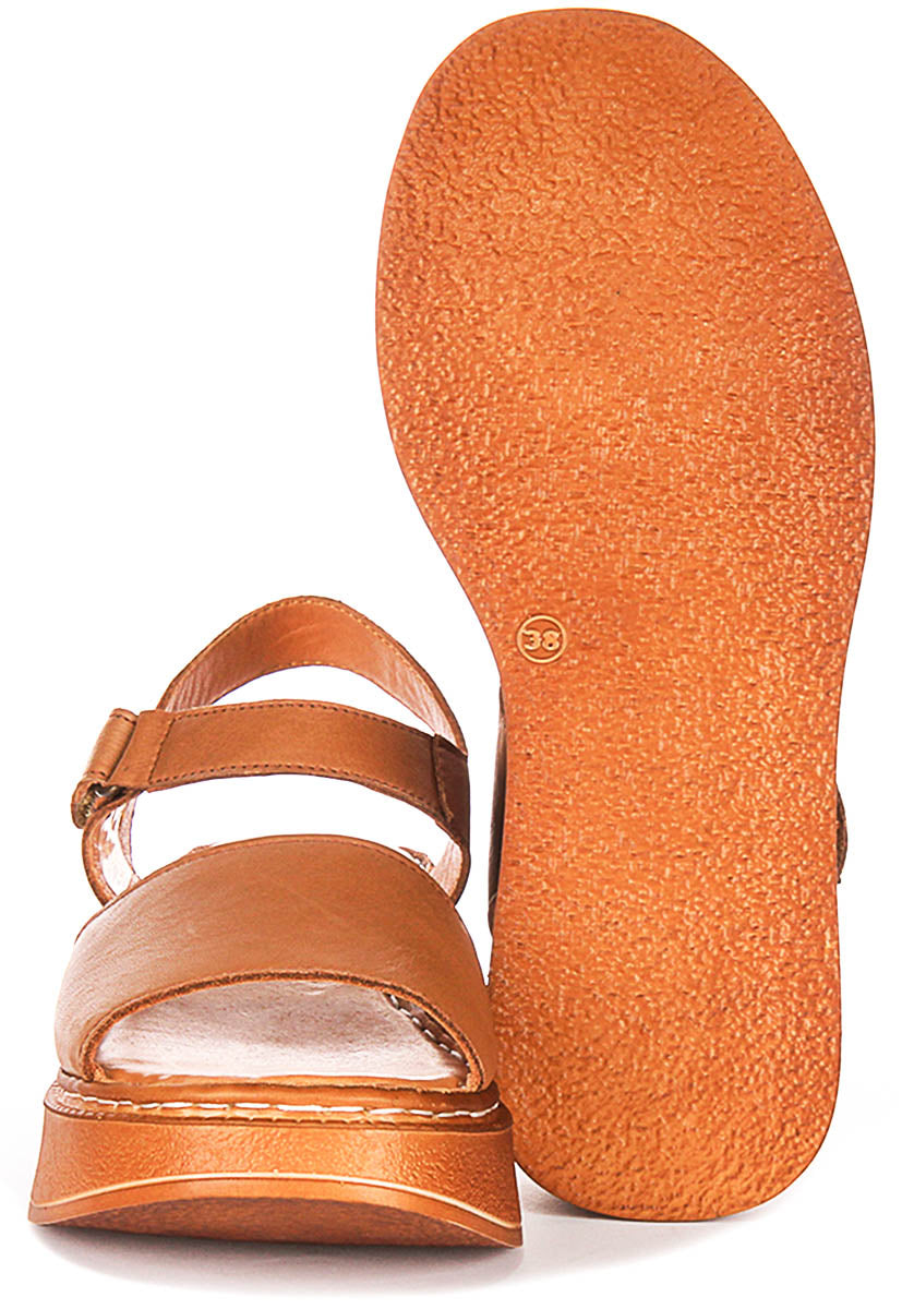 Justinreess England Petal In Tan For Women