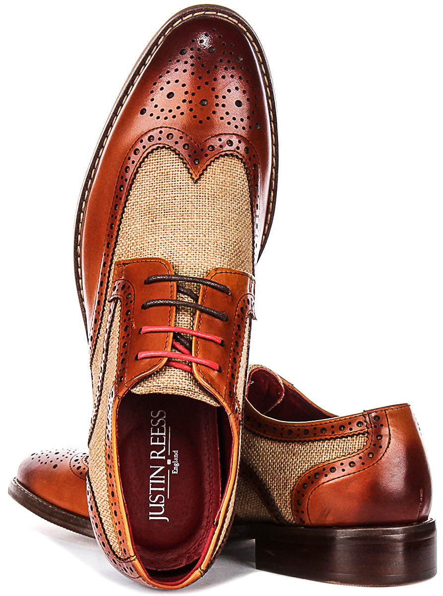 Justinreess England Cole In Tan For Men