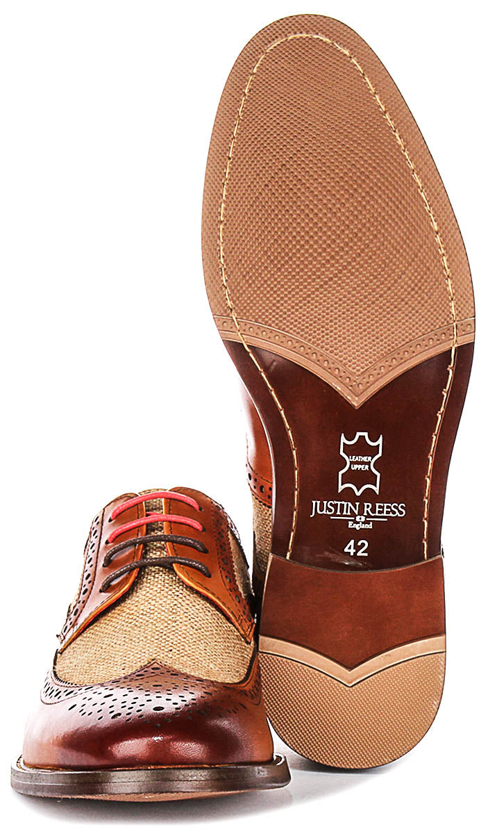 Justinreess England Cole In Tan For Men