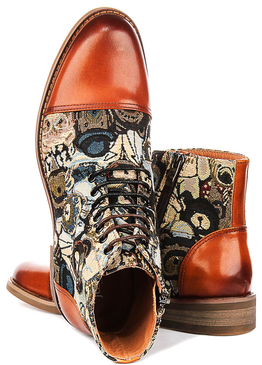 Justinreess England Gus In Tan For Men