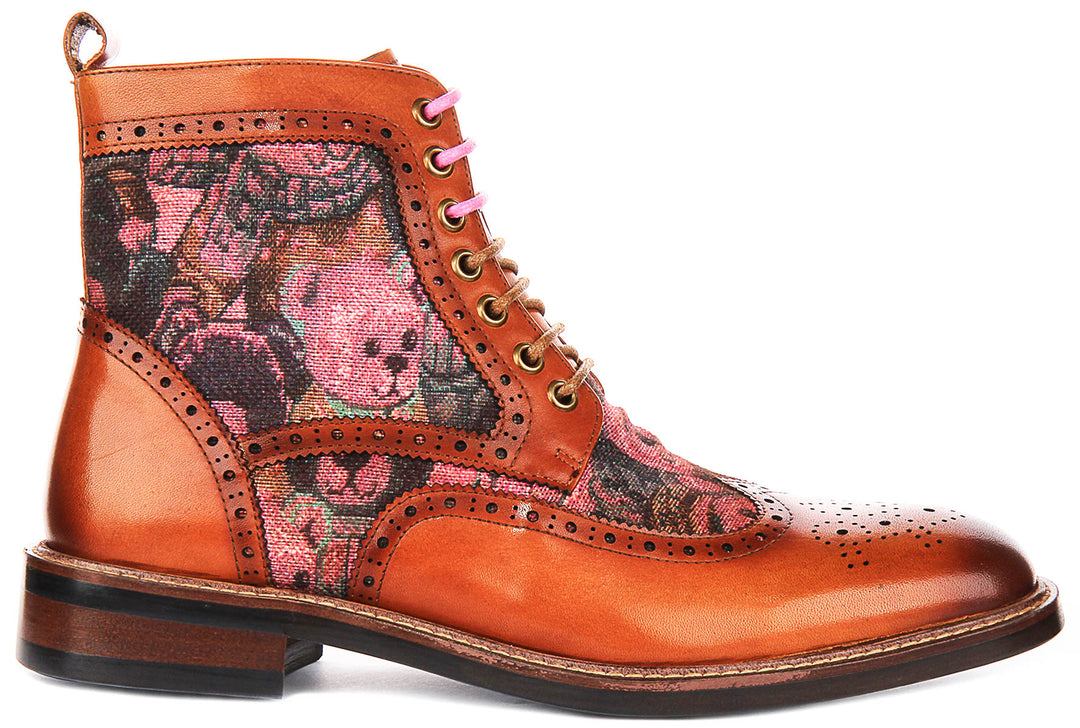 Justinreess England Teddy Hi In Tan For Men