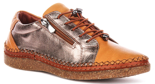 Justinreess England Kenzie In Tan For Women