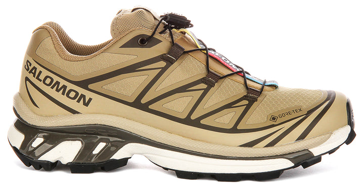 Salomon XT-6 Gortex In Tan Sneakers