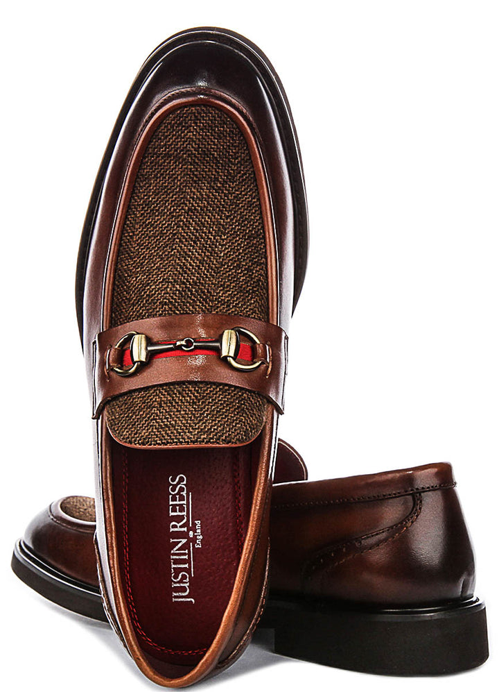 Justinreess England Tristian Twe In Tan For Men