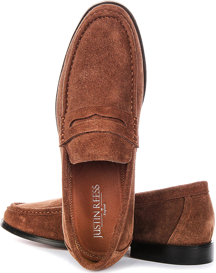 Justinreess England Fenton In Tan For Men