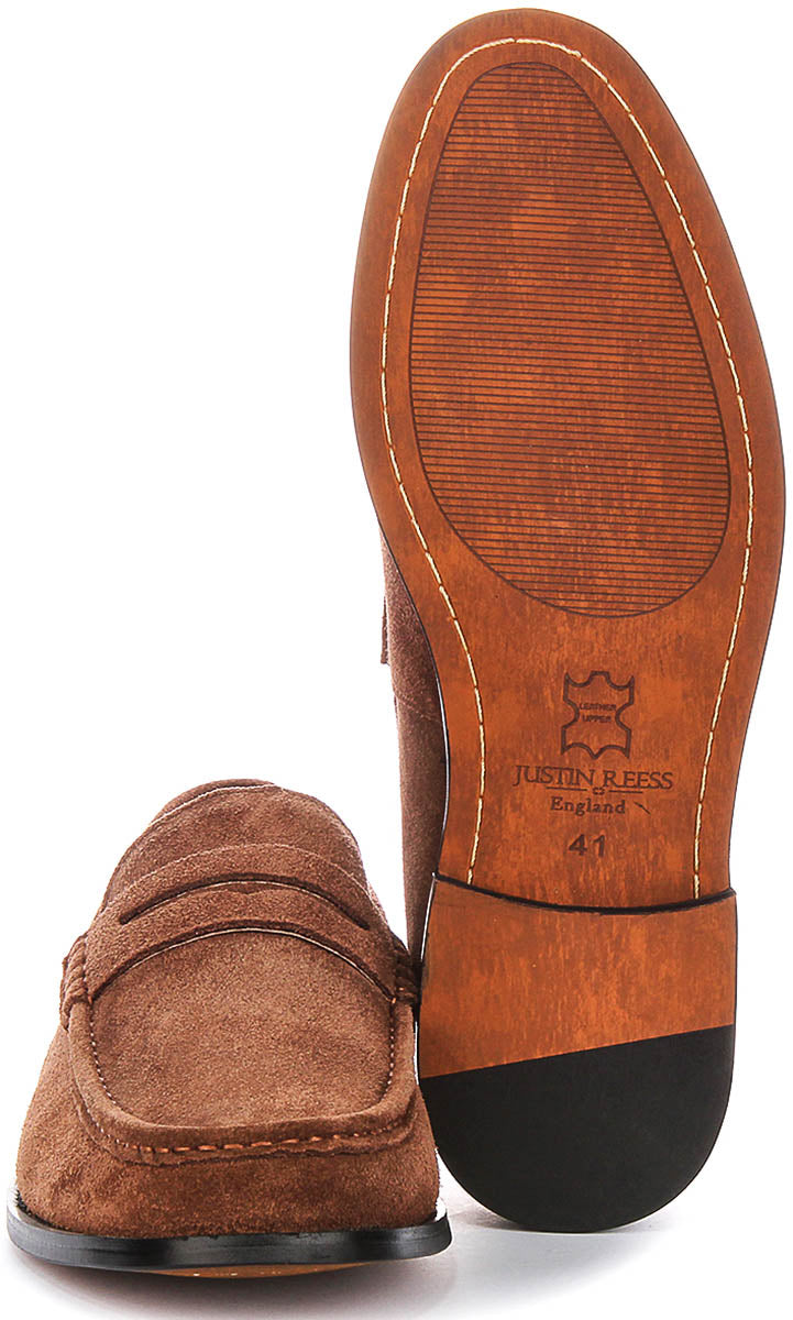 Justinreess England Fenton In Tan For Men