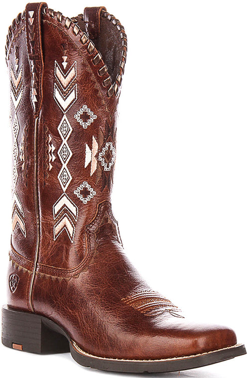 Ariat Round Up Skyler In Tan For Women