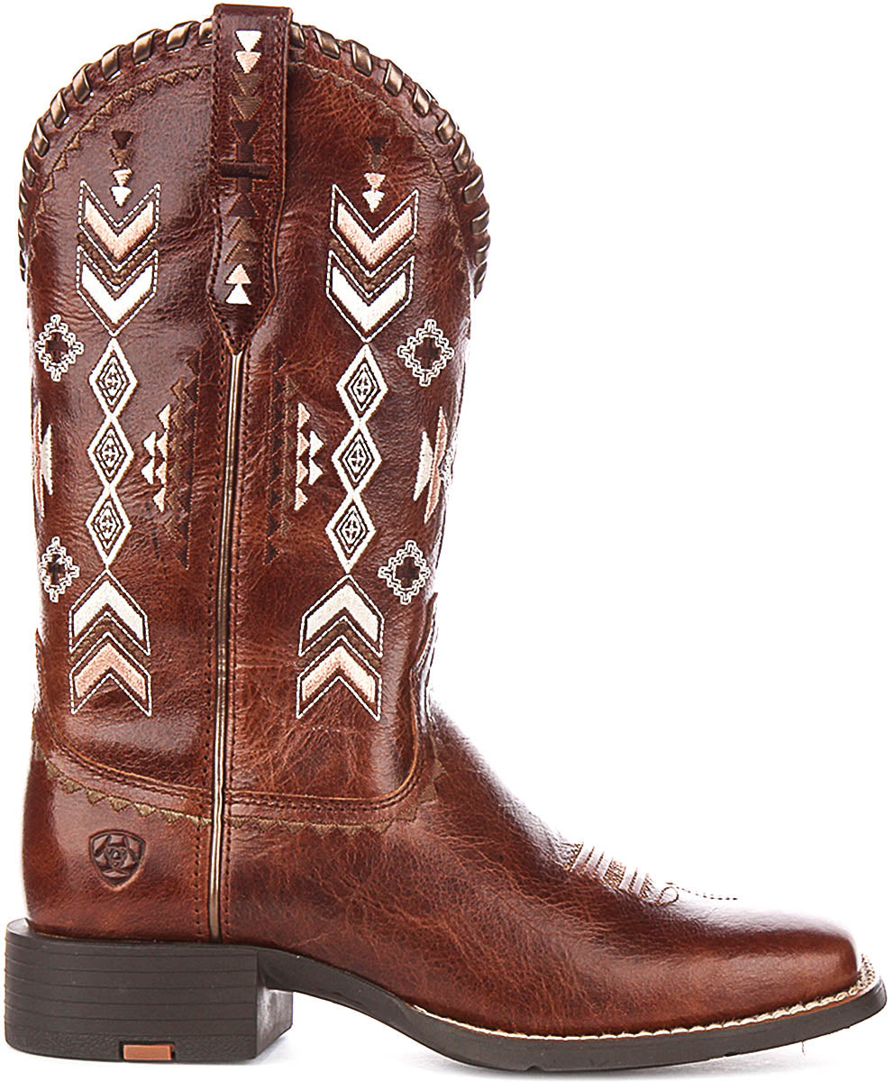 Ariat Round Up Skyler In Tan For Women