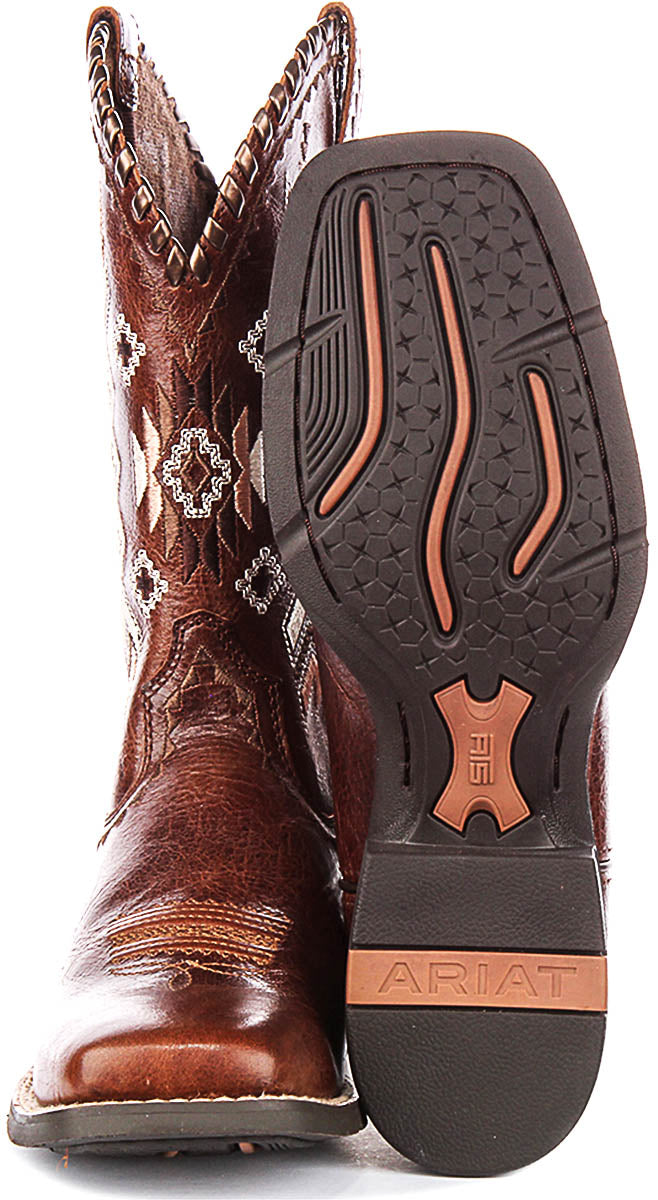 Ariat Round Up Skyler In Tan For Women