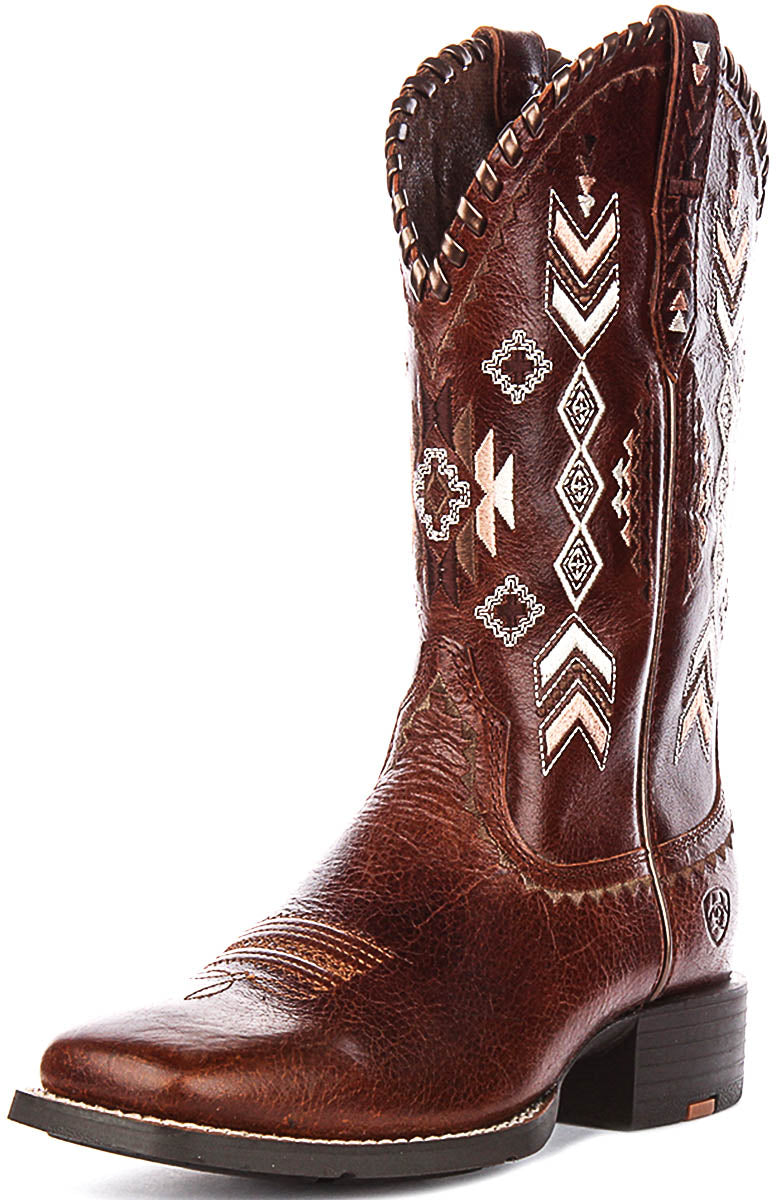 Ariat Round Up Skyler In Tan For Women