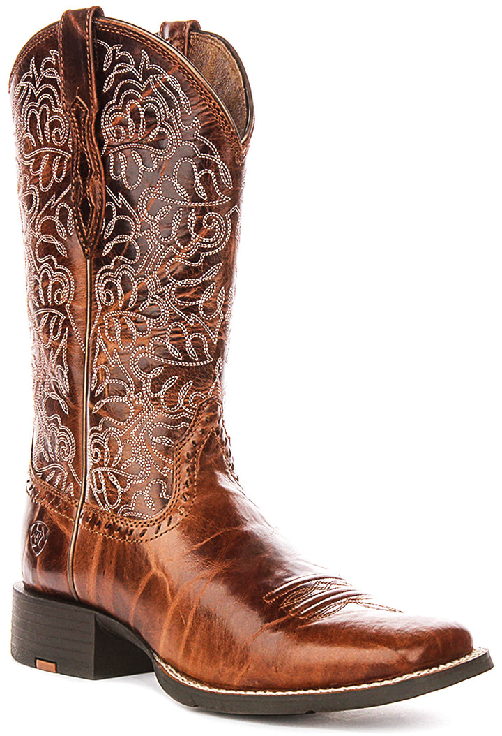 Ariat Round Up Remuda In Tan For Women