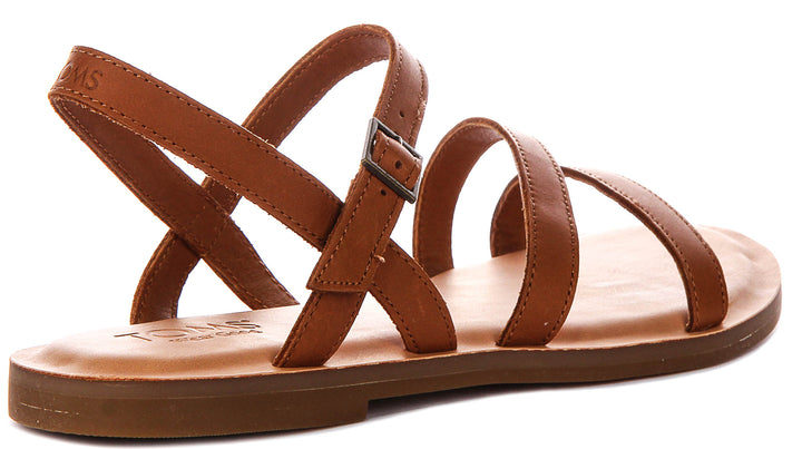 Toms Kira Sandal In Tan For Women