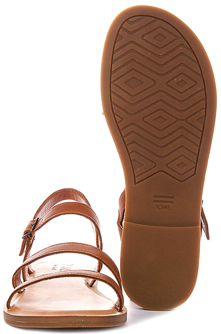 Toms Kira Sandal In Tan For Women