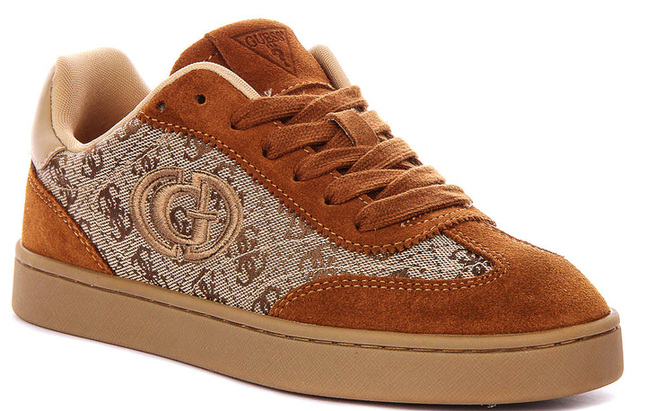 Guess Jacek In Tan For Women Sneaker