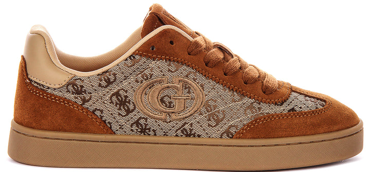 Guess Jacek In Tan For Women Sneaker