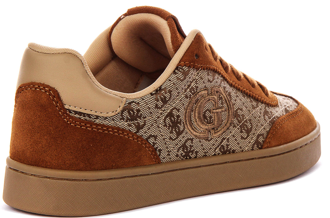 Guess Jacek In Tan For Women Sneaker