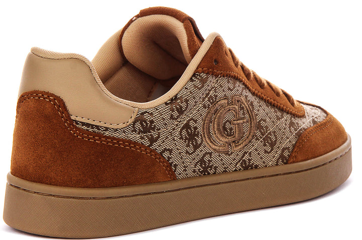 Guess Jacek In Tan For Women Sneaker