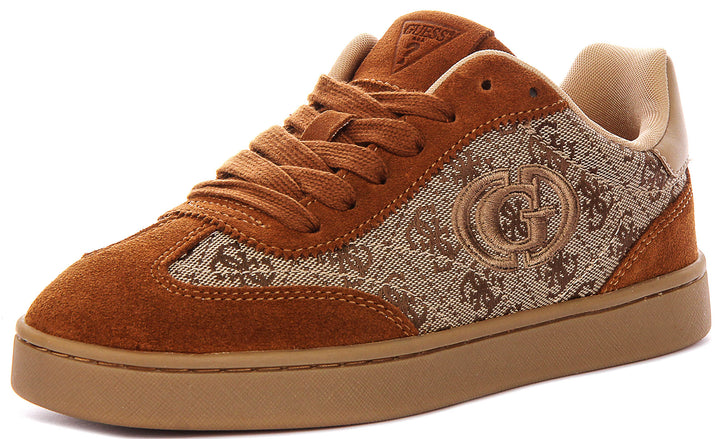 Guess Jacek In Tan For Women Sneaker