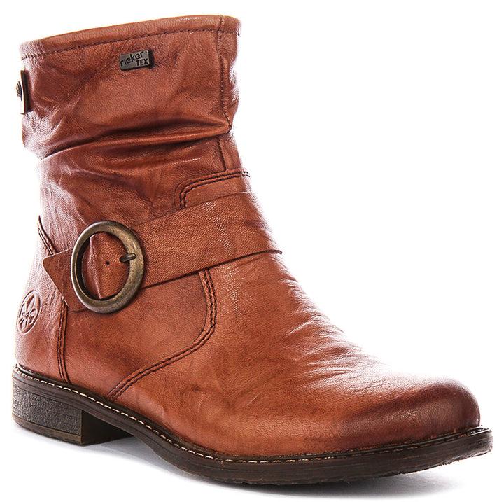 Rieker 74857-22 In Tan For Women