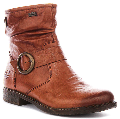 Rieker 74857-22 In Tan For Women