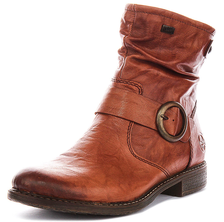 Rieker 74857-22 In Tan For Women