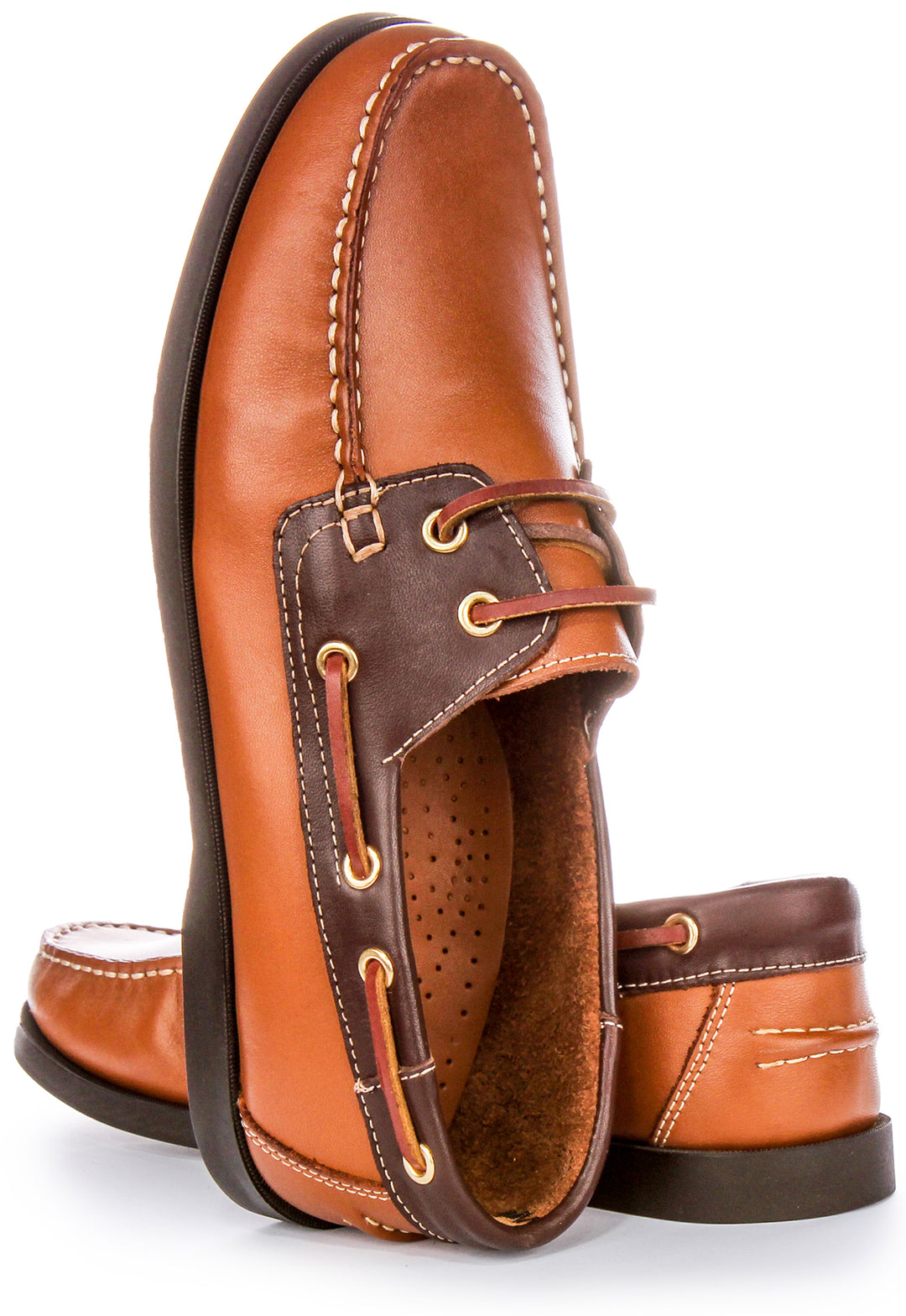 Justinreess England Bay In Tan Brown For Men