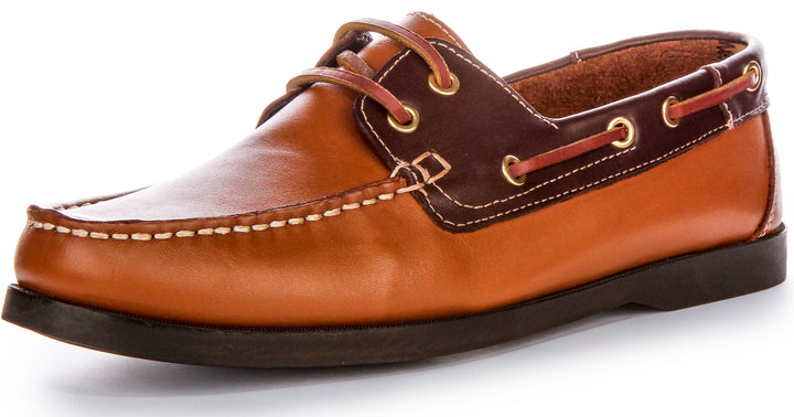 Justinreess England Bay In Tan Brown For Men