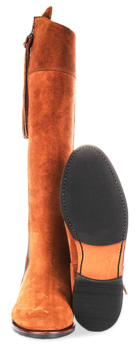 Justinreess England Valentina Slim In Tan Brown For Women