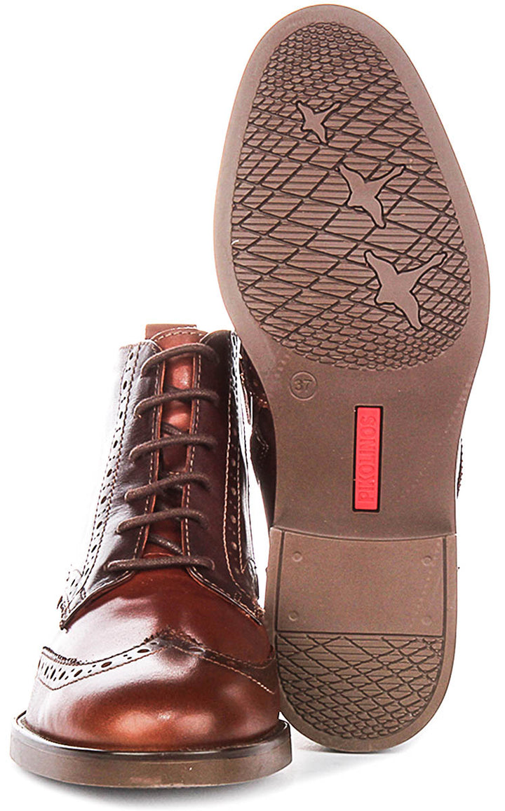 Pikolinos Puertollano In Tan Brown For Women