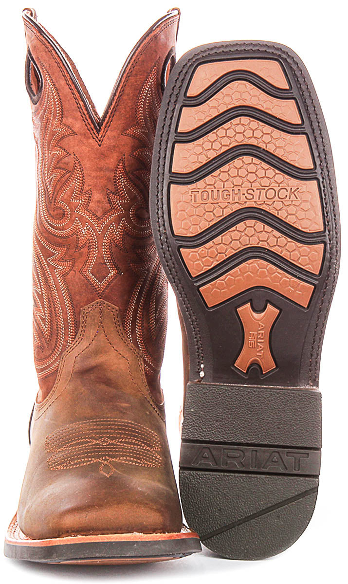 Ariat Highland Toughstock In Tan Brown For Men