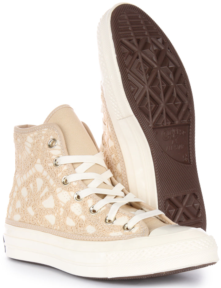 Converse Chuck 70s A05005C Daisy Cord In Taupe For Unisex