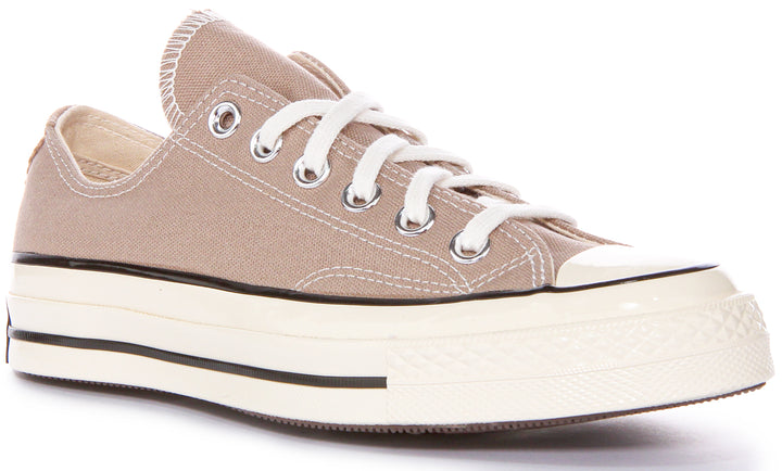 Converse Chuck 70 Zapatillas LW Pro de Lona Vintage en Taupe