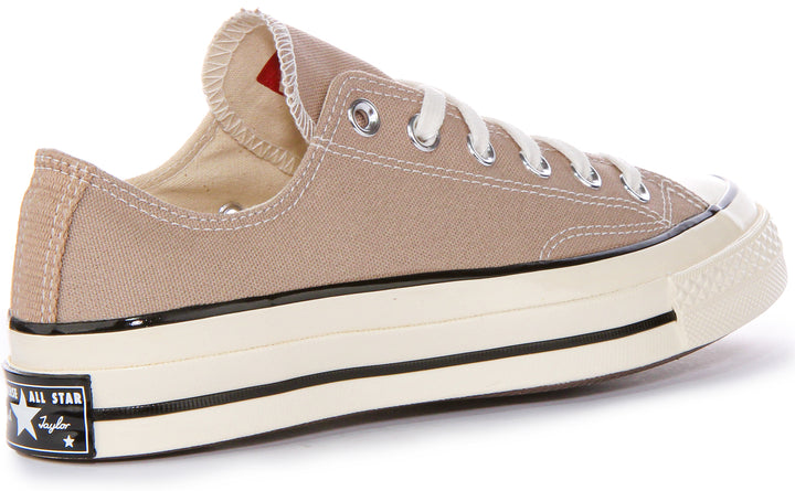 Converse Chuck 70 Zapatillas LW Pro de Lona Vintage en Taupe