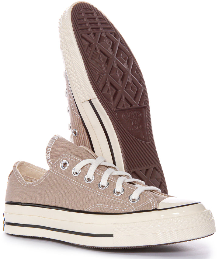 Converse Chuck 70 Zapatillas LW Pro de Lona Vintage en Taupe