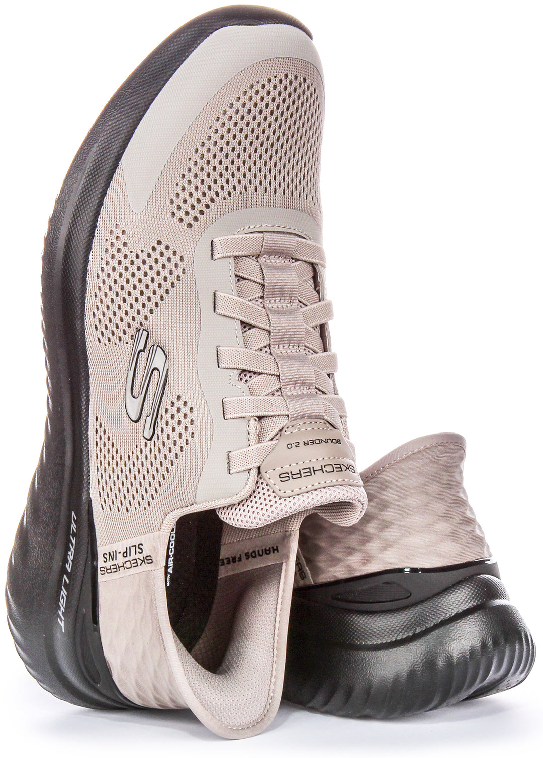 Skechers Bounder 2.0 Emerged In Taupe For Men
