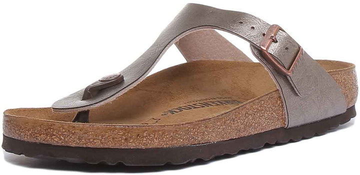 Birkenstock Gizeh In Taupe For Women