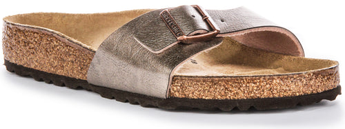 Birkenstock Madrid BF In Taupe | Regular Fit