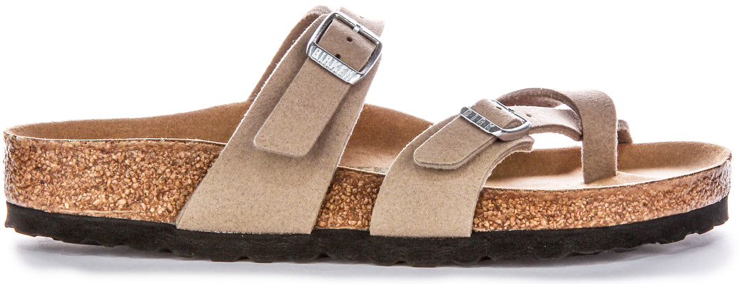 Birkenstock Mayari In Taupe | Regular Fit