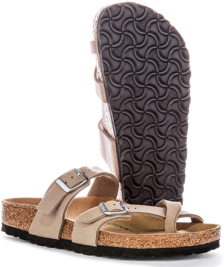 Birkenstock Mayari In Taupe | Regular Fit