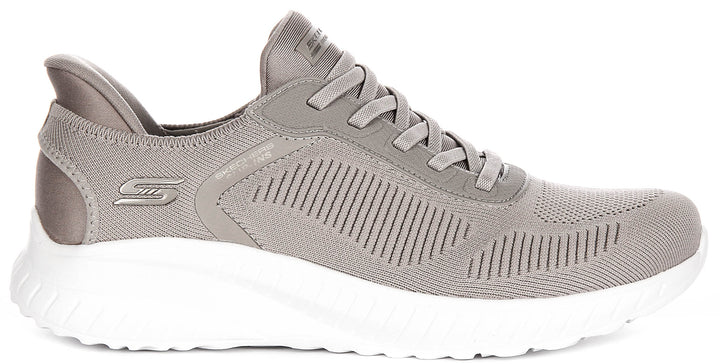 Skechers Bobs Sport Squad In Taupe For Women