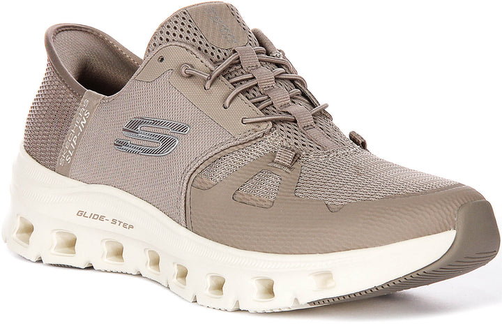 Skechers Glide Step Pro In Taupe For Women