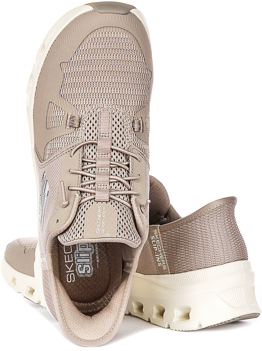 Skechers Glide Step Pro In Taupe For Women