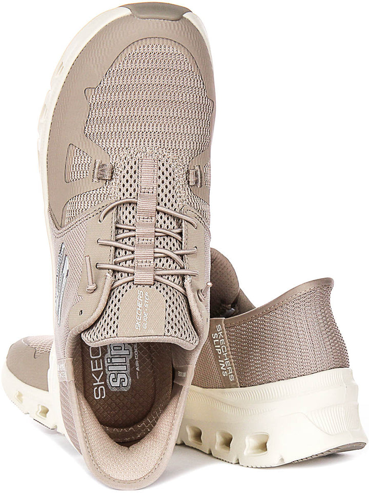 Skechers Glide Step Pro In Taupe For Women