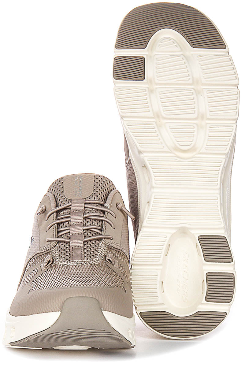 Skechers Glide Step Pro In Taupe For Women