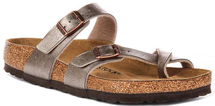 Birkenstock Mayari In Taupe For Unisex