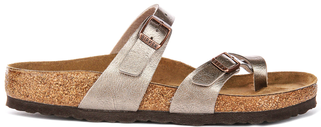 Birkenstock Mayari In Taupe For Unisex