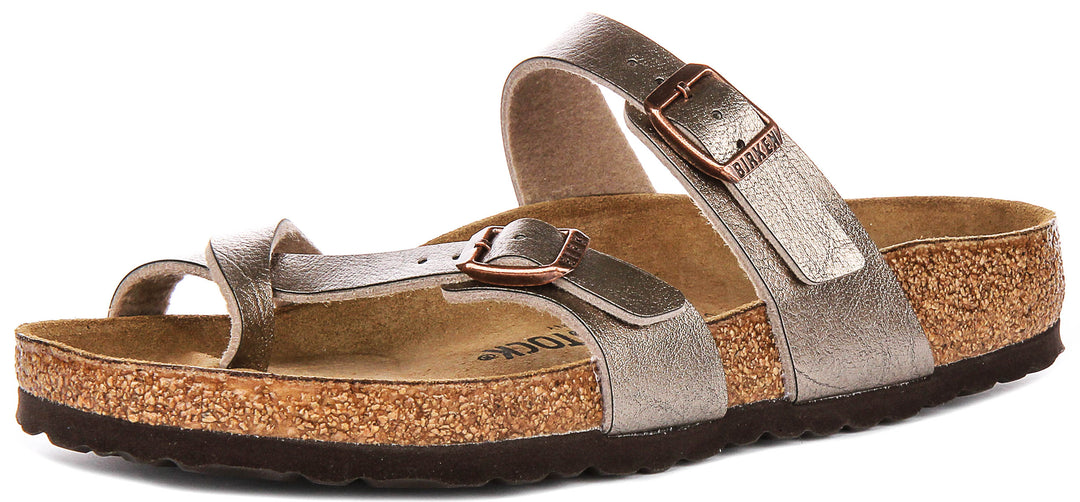 Birkenstock Mayari In Taupe For Unisex