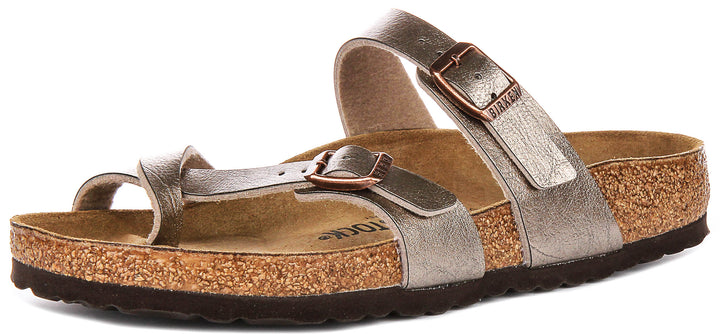Birkenstock Mayari In Taupe For Unisex