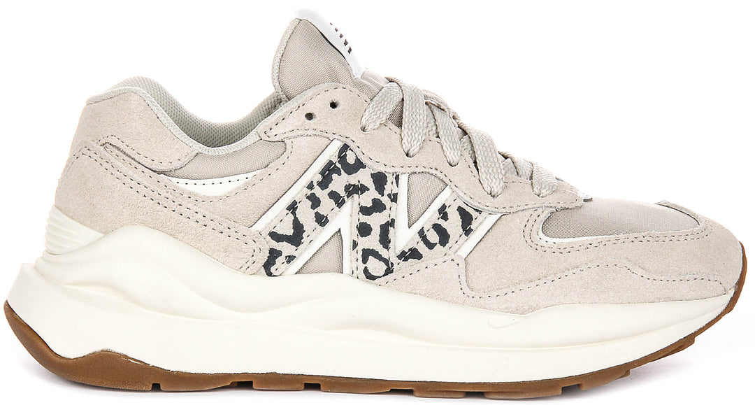 New Balance W574 APB In Taupe Leopard For Women